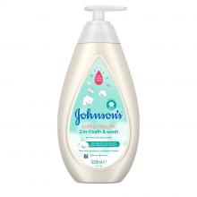 JOHNSON’S® loțiune de spălare 2-în-1 CottonTouch™